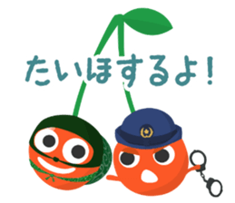 Fruits in Costumes sticker #4452383