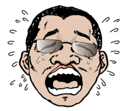 I'm sorry in scary face sticker #4452417