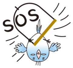 A little annoying budgerigar sticker #4452433
