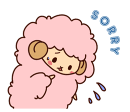 Colorful Sheep! sticker #4452467