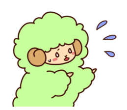 Colorful Sheep! sticker #4452476