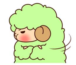 Colorful Sheep! sticker #4452485
