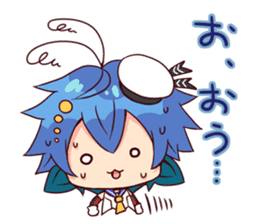 Tetsukuji-kyun 2nd -Reply version- sticker #4452655
