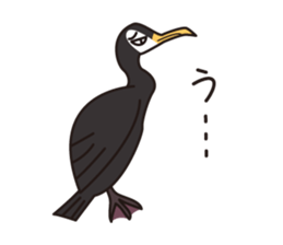 Japanese poor joke (Birds) sticker #4452827