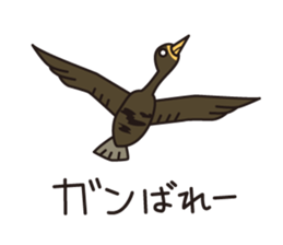 Japanese poor joke (Birds) sticker #4452832