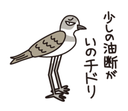 Japanese poor joke (Birds) sticker #4452847