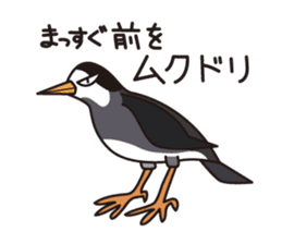 Japanese poor joke (Birds) sticker #4452850