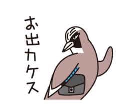 Japanese poor joke (Birds) sticker #4452852