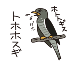 Japanese poor joke (Birds) sticker #4452859