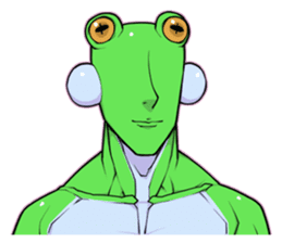 Ike-Gaeru(Goodlooking frog) sticker #4452982