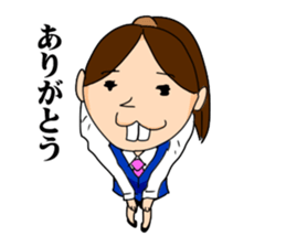 Office lady YOSHIKO-chan sticker #4453733