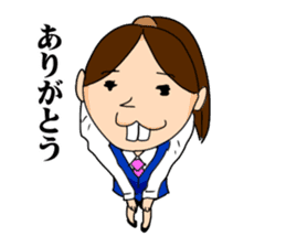 Office lady YOSHIKO-chan sticker #4453733