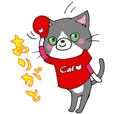 Tweet Cats vol.3 Hiroshima Cat sticker #4453944