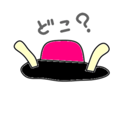 Hole funky girl sticker #4454008