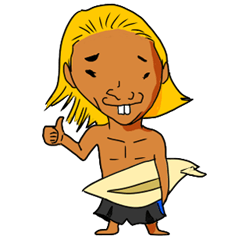 surfer TARO-chan