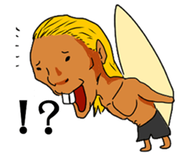 surfer TARO-chan sticker #4454577