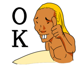 surfer TARO-chan sticker #4454580