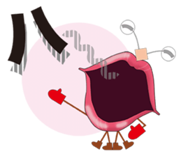 Hahifuhe voice people(Aiue brother) sticker #4454664