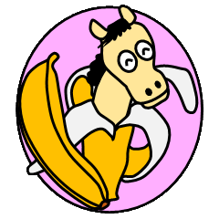 Horse of banana