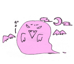 Girl picture book sticker #4455367