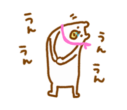 The loose and surreal of Tare bear sticker #4455530