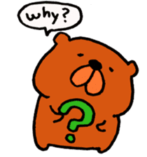 Speaking teddy bear sticker #4455610