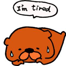 Speaking teddy bear sticker #4455619