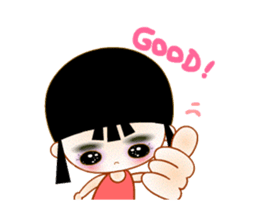 Red Girl sticker #4455708