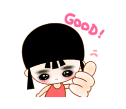 Red Girl sticker #4455708