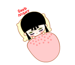 Red Girl sticker #4455709