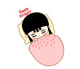 Red Girl sticker #4455709