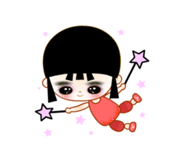 Red Girl sticker #4455712