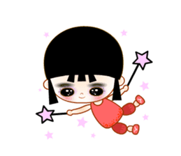 Red Girl sticker #4455712