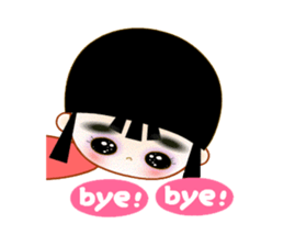 Red Girl sticker #4455720