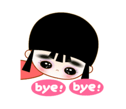 Red Girl sticker #4455720