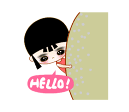 Red Girl sticker #4455732