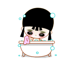 Red Girl sticker #4455736