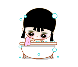 Red Girl sticker #4455736