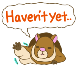 Flying squirrel sticker #4455749