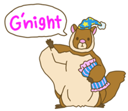 Flying squirrel sticker #4455751