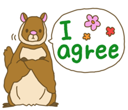 Flying squirrel sticker #4455756