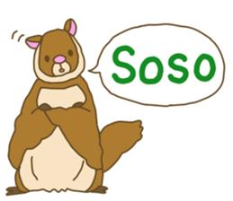 Flying squirrel sticker #4455774