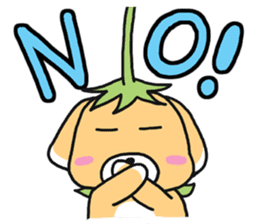 Bloom dog sticker #4456064