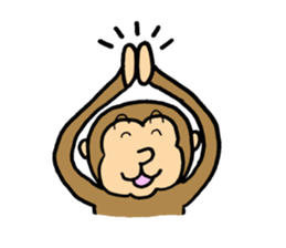 LOVE MONKICHI sticker #4456108