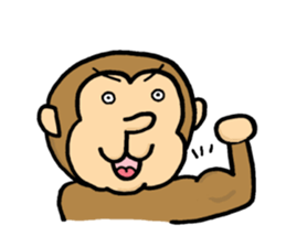 LOVE MONKICHI sticker #4456117