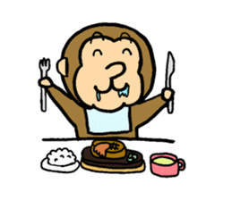 LOVE MONKICHI sticker #4456121