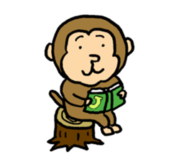 LOVE MONKICHI sticker #4456122