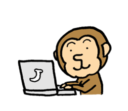 LOVE MONKICHI sticker #4456123