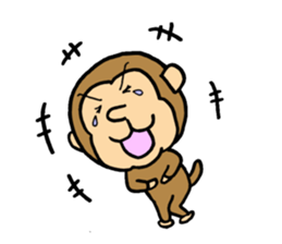 LOVE MONKICHI sticker #4456131