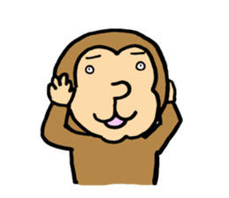LOVE MONKICHI sticker #4456138